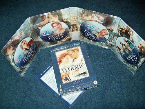 TITANIC DELUXE COLLECTOR'S EDITION (4DVD) ON SALE