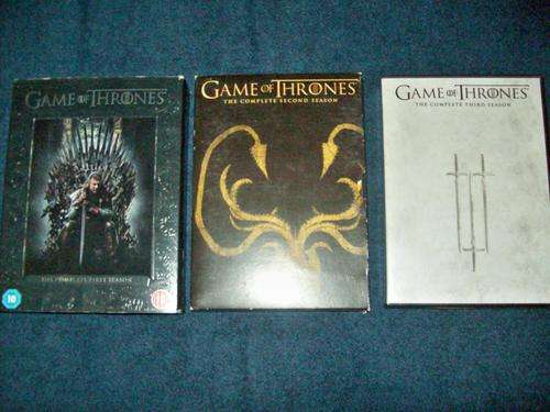 X-MAS CLEARANCE SALE GAME OF THRONES SEASON 1, 2 & 3 (15DVDs) DEAL BREAKER