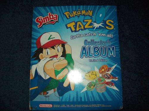 TAZOS POKEMONS FIRST GENERATION COMPLETE