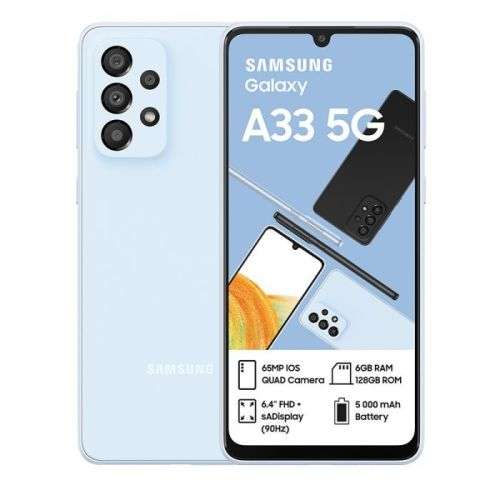 Samsung Galaxy A33 5G DS 128GB Blue  Pre-Owned