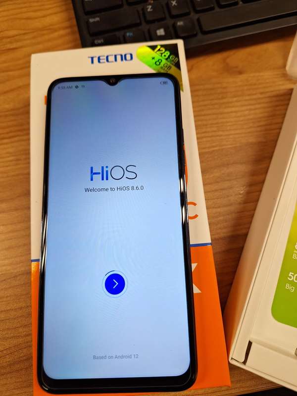 Tecno Spark 10c 128GB DS  Meta Black