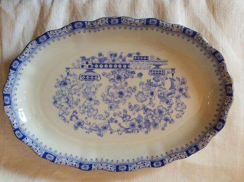 SELTMANN WEIDEN BAVARIA CHINA BLAU SMALL SERVING PLATTER