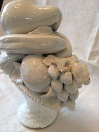VINTAGE POTTERY FRUIT.