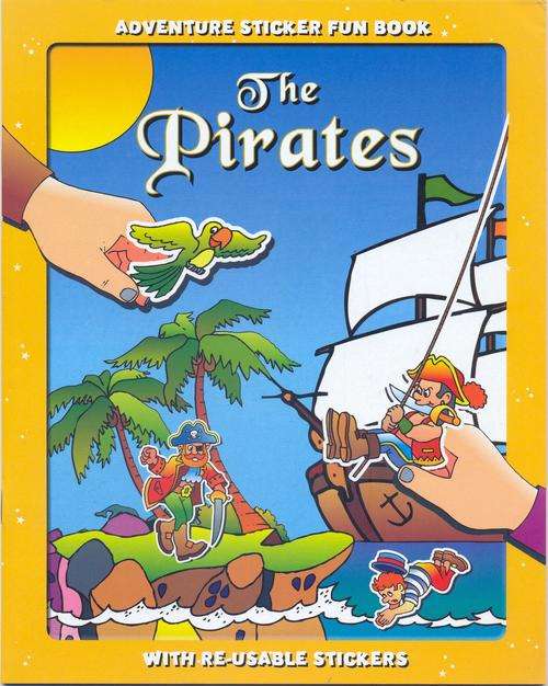 Adventure Sticker Book - Pirates