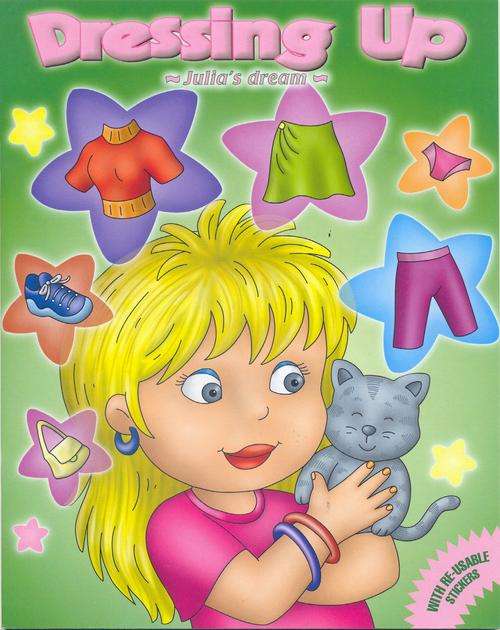 Adventure Sticker Book - Dress Up - Julia's Dream