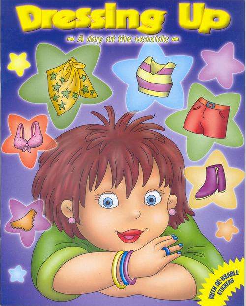 Adventure Sticker Book - Dress Up - Seaside