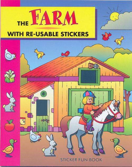 Places Sticker Book - Farm