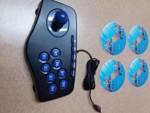 Arcade joystick and Arcade MAME32Plus software+6000 plus games