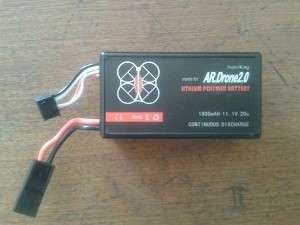 Parrot AR DRONE 1.0 / 2.0 battery 1800mAH - 18 mins flight time ( tested )