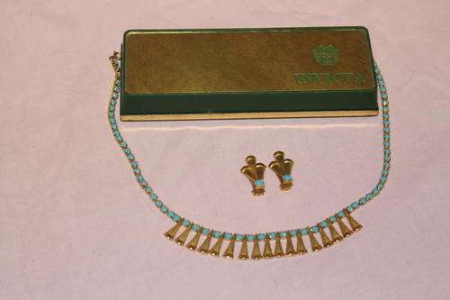Neclace and earings