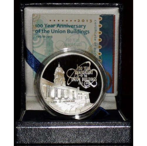 THIS IS ONLY FOR FREE STATE COINS R2  *** Silver Proof *** 2013 Union Buildings !!! Only 1000 Minted