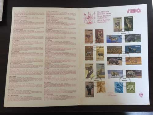 Third definitive series booklet