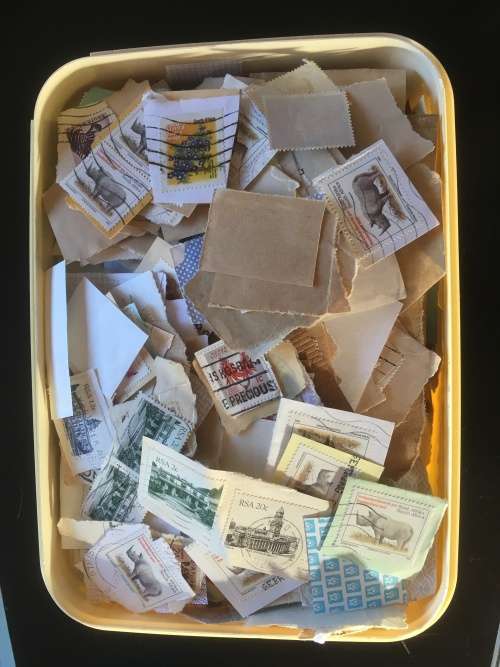Ice cream tub filled with SA on paper R1 start