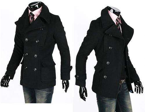 2016 Trends 2011 Men Winter Fashion Slim Fit Trench Coat Jacket - Recommended