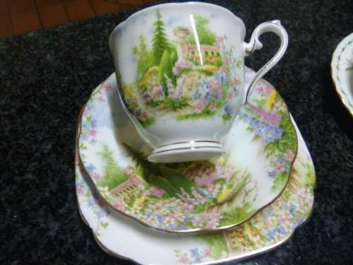 Royal Albert Kentish Rockery Trio
