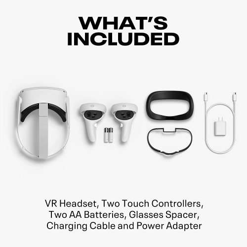 Oculus Quest 2  Advanced All-In-One Virtual Reality Headset  128 GB