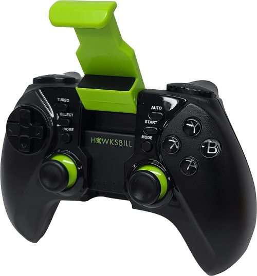 Hawksbill Wireless Gamepad Controller for iOS iPhone and Android - Bluetooth with L3 + R3 Buttons