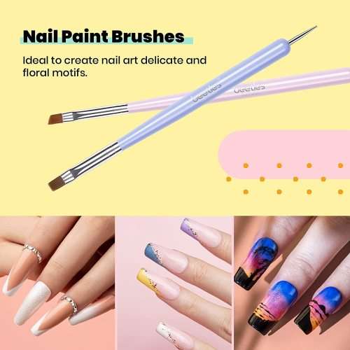Beetles Nail Art Brushes Set Gel Polish Nail Art Design Pen Painting Tools