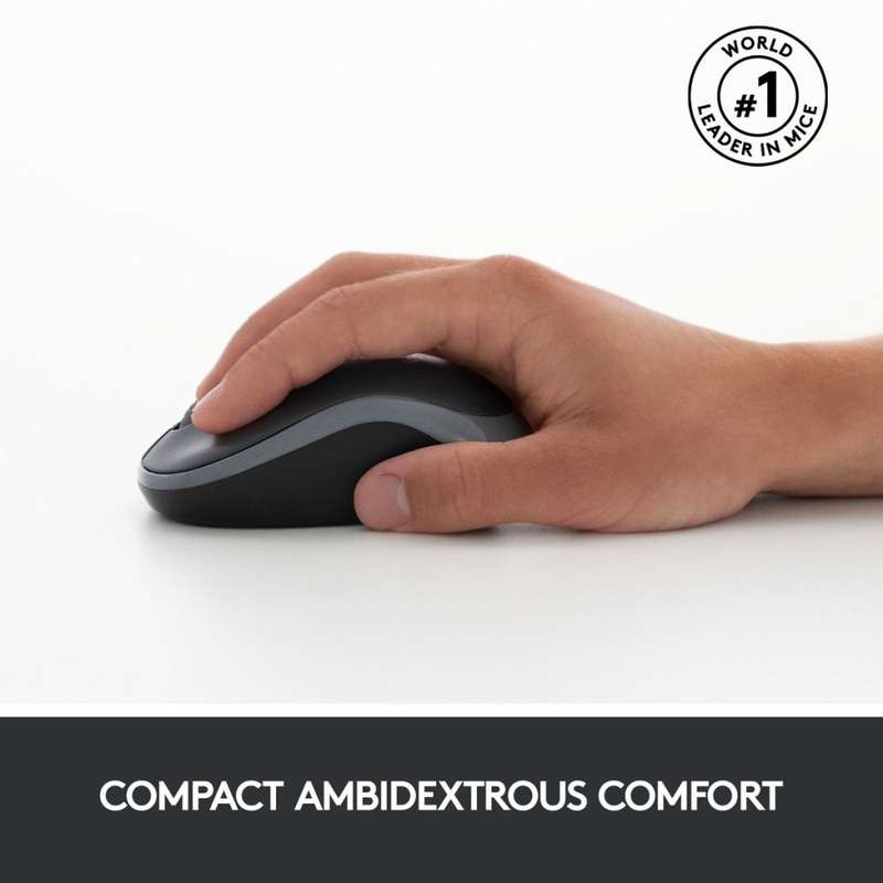 Logitech MK270 Wireless Keyboard and Mouse Combo - Black