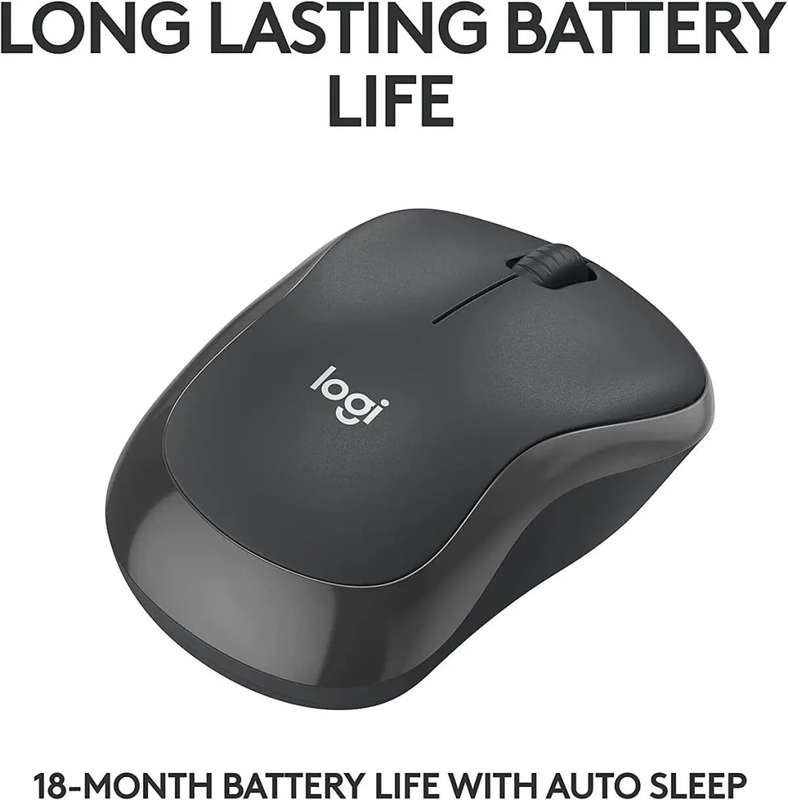 Logitech M240 Silent Bluetooth Mouse - Graphite