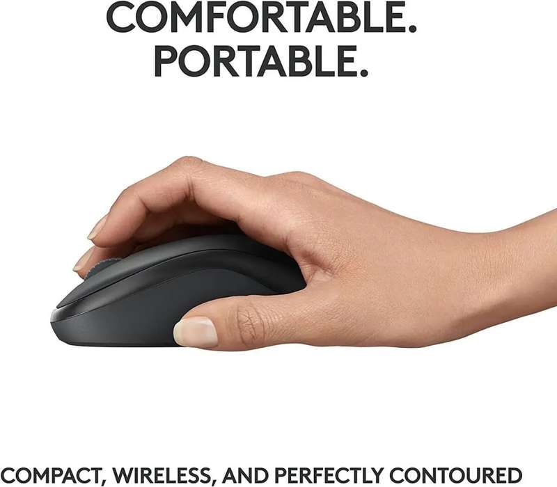 Logitech M240 Silent Bluetooth Mouse - Graphite