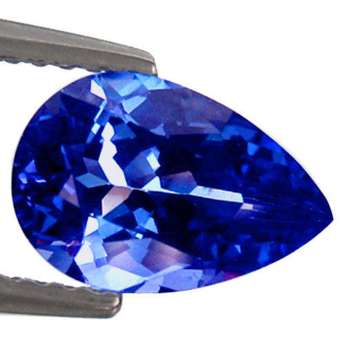 1,93 CT AAA TANZANITE PEARCUT