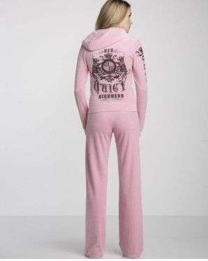 PINK JUICY TRACK SUITE SIZE 8