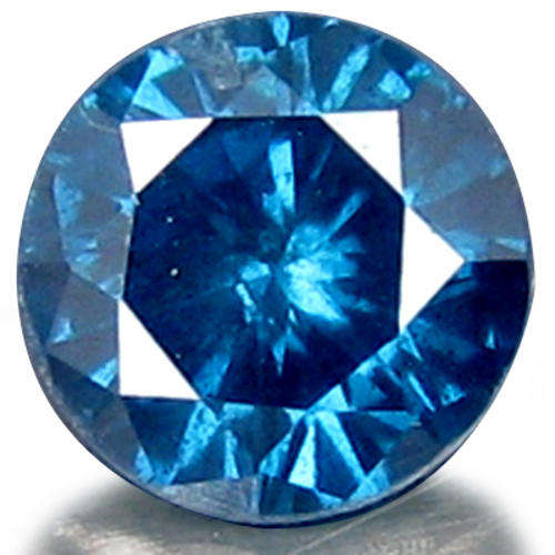 0,24 CT  STUNNING VERY RARE BLUE DIAMOND