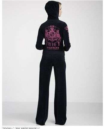 BLACK JUICY TRACK SUITE SIZE 6