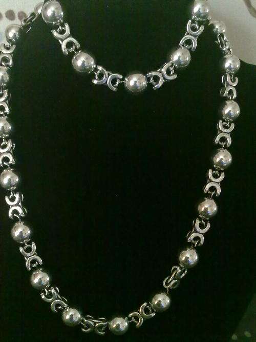 NEW TIBETAN SILVER  O X NECKLACE BRACELET SET