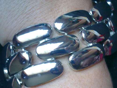 VERY LAST ONE!!! 32 mm LADIES TIBETAN SILVER BRACELET STUNNING!!!