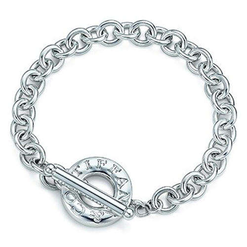 STUNNING STERLING SILVER BRACELET T/O CLASP