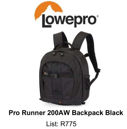 Lowepro Backpack Bag Pro Runner 200AW  ""Bargain Price""