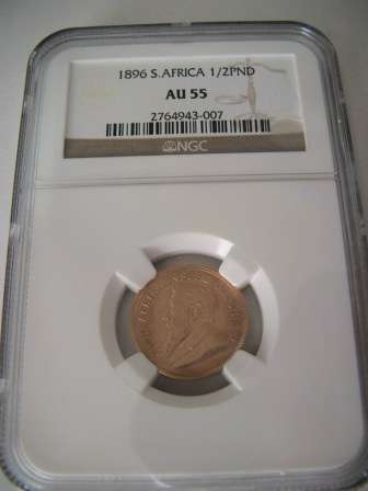 1896 Half Pond * NGC Graded AU 55 @ R1 start !!