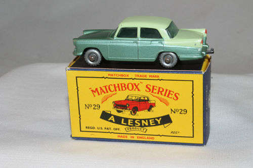 MATCHBOX  Austin a 55 - REGULAR WHEELS SERIES 29 MINT IN BOX made in england