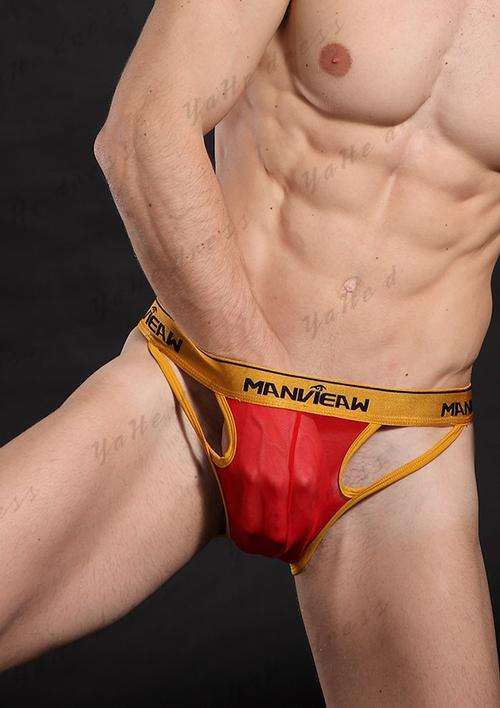 Manview Jockstrap sexy mesh Underwear (29inch - 33inch)