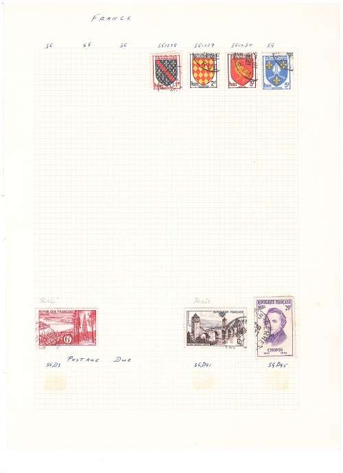 France on pages - unnchecked