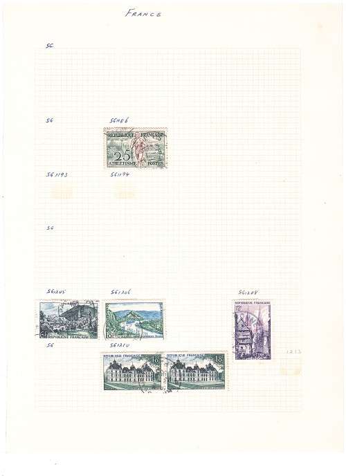 France on pages - unnchecked