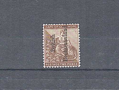 Bechuanaland - 1891 Cape of Good Hope Postage Stamps Overprinted - Dot after `Bechuanaland` (SACC30)