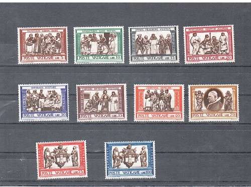 Vatican - 1960 The Work of Charity and Express stamps MH