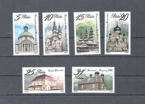 Poland - 1984 Churches (Full set MNH)