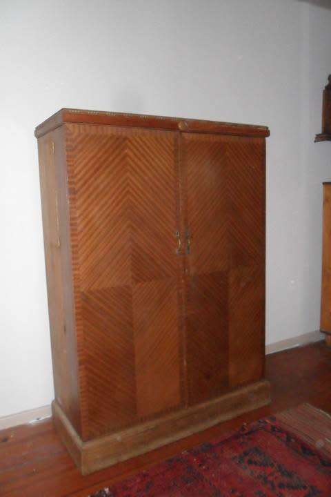 This lovely 1928 COMPACTOM Clothing Cabinet/Wardrobe