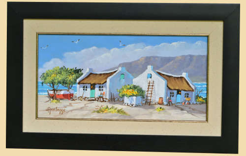 Famous artist - Ann Inggs - Cape Cottages 1