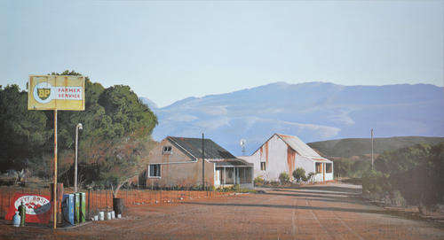 Peter Bonney - Print - Klaarstroom - Main street