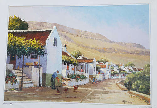 Ann Inggs -  Wuppertal - Western Cape - Hand signed print