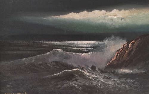 Dark and dreamy seascape by Dan du Toit