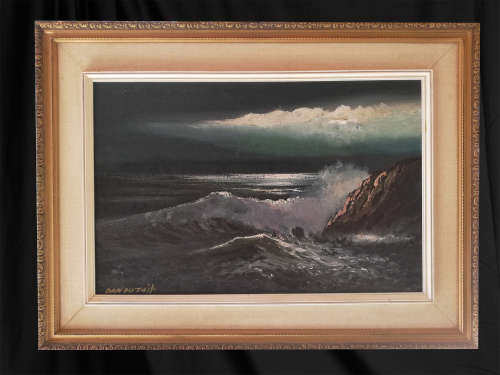 Dark and dreamy seascape by Dan du Toit