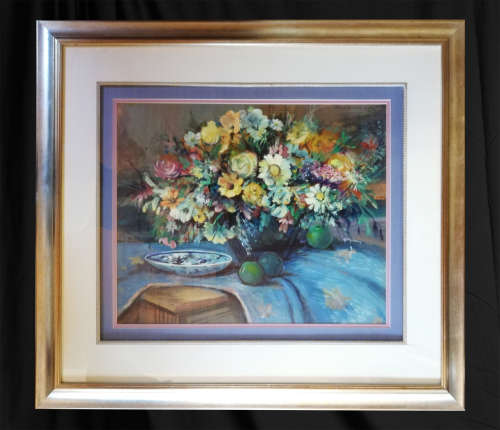 Jan Dingemans Oils | Still life flowers| Investment art piece