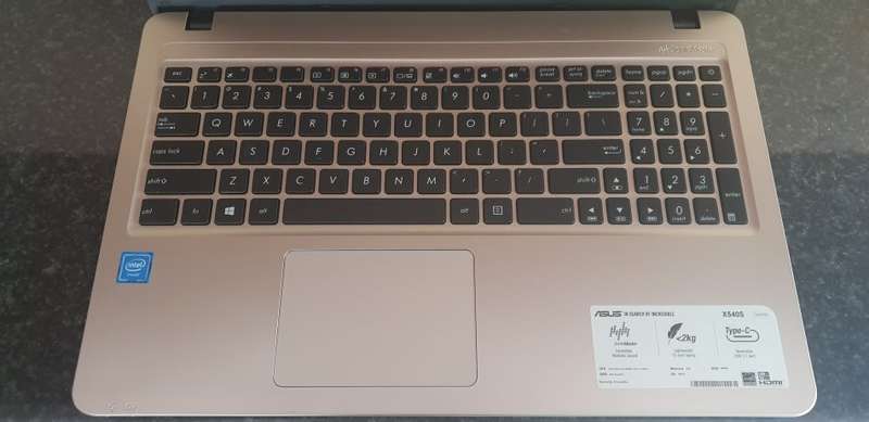 Asus X540S Laptop DEMO Model