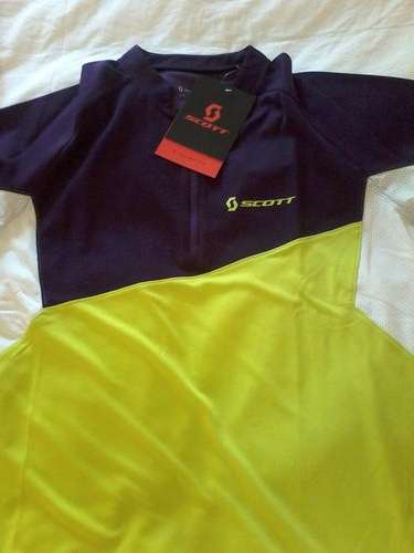 Scott Mens Short Sleeve Cycling Top - Large - New with Tags